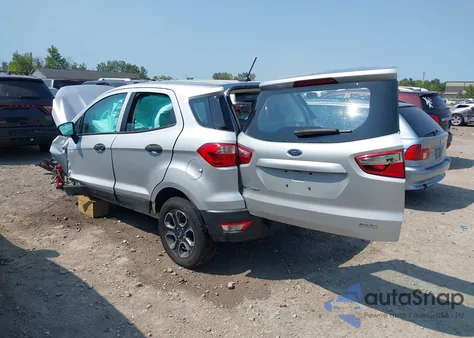 2021 Ford Ecosport S from USA, damaged, VIN MAJ6S3FL3MC422958